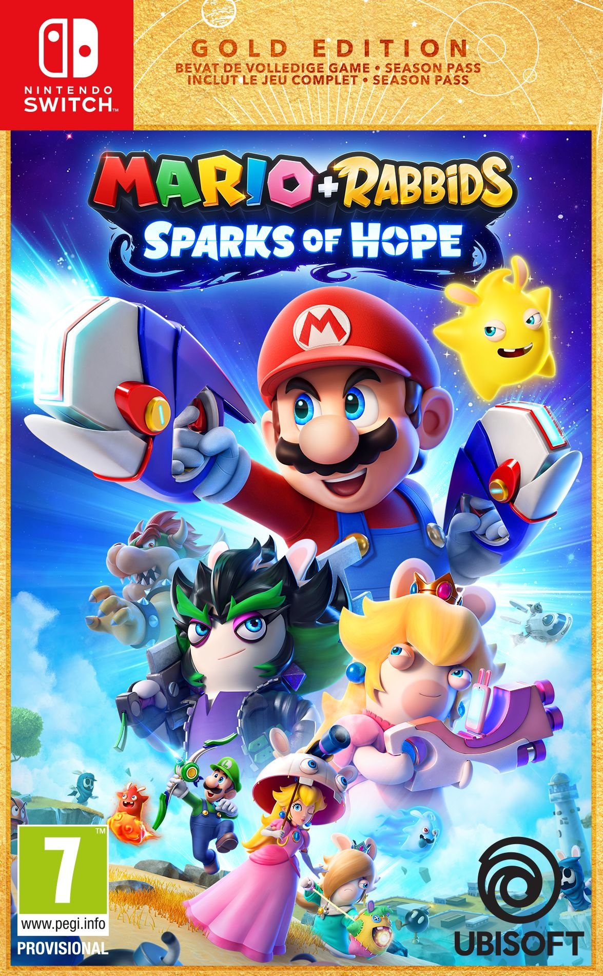 Mario + Rabbids Sparks of Hope Gold Edition + Pre-Order DLC - Nintendo Switch