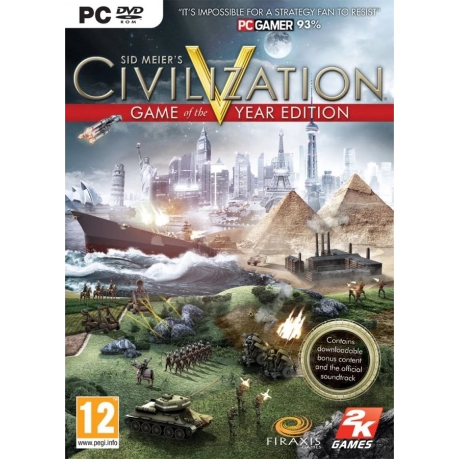 genade Weiland ik heb honger Civilization V - Game Of The Year Edition kopen | PC - GameResource