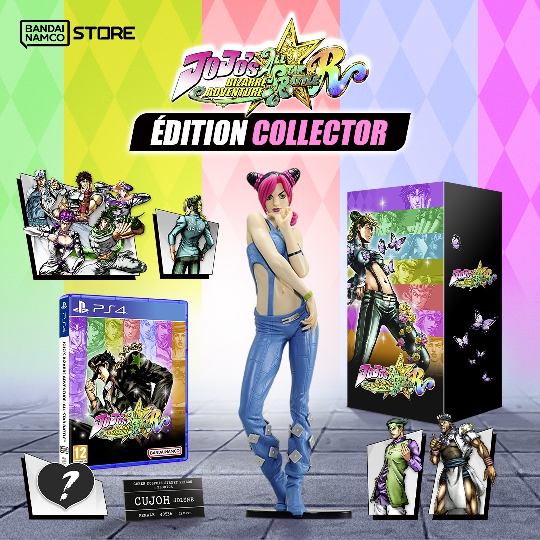 Switch PS4 PS5 JoJo's Bizarre Adventure All Star Battle R LTD  Colletor's Figure