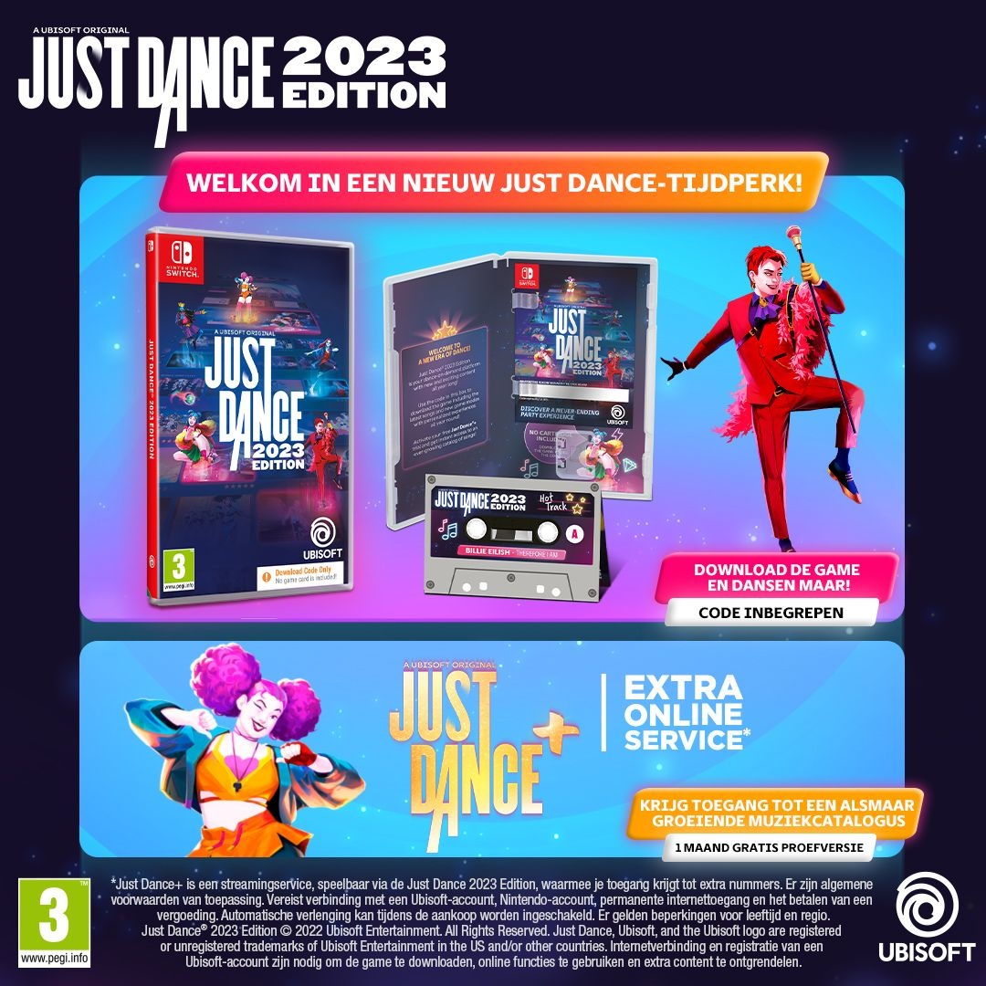 Just Dance 2023 (Code in box) - Nintendo Switch