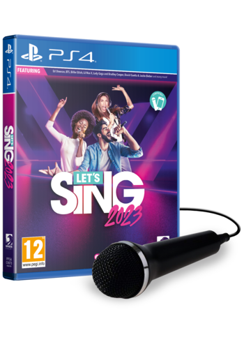 Let's Sing 2023 + 1 Microphone - PS4