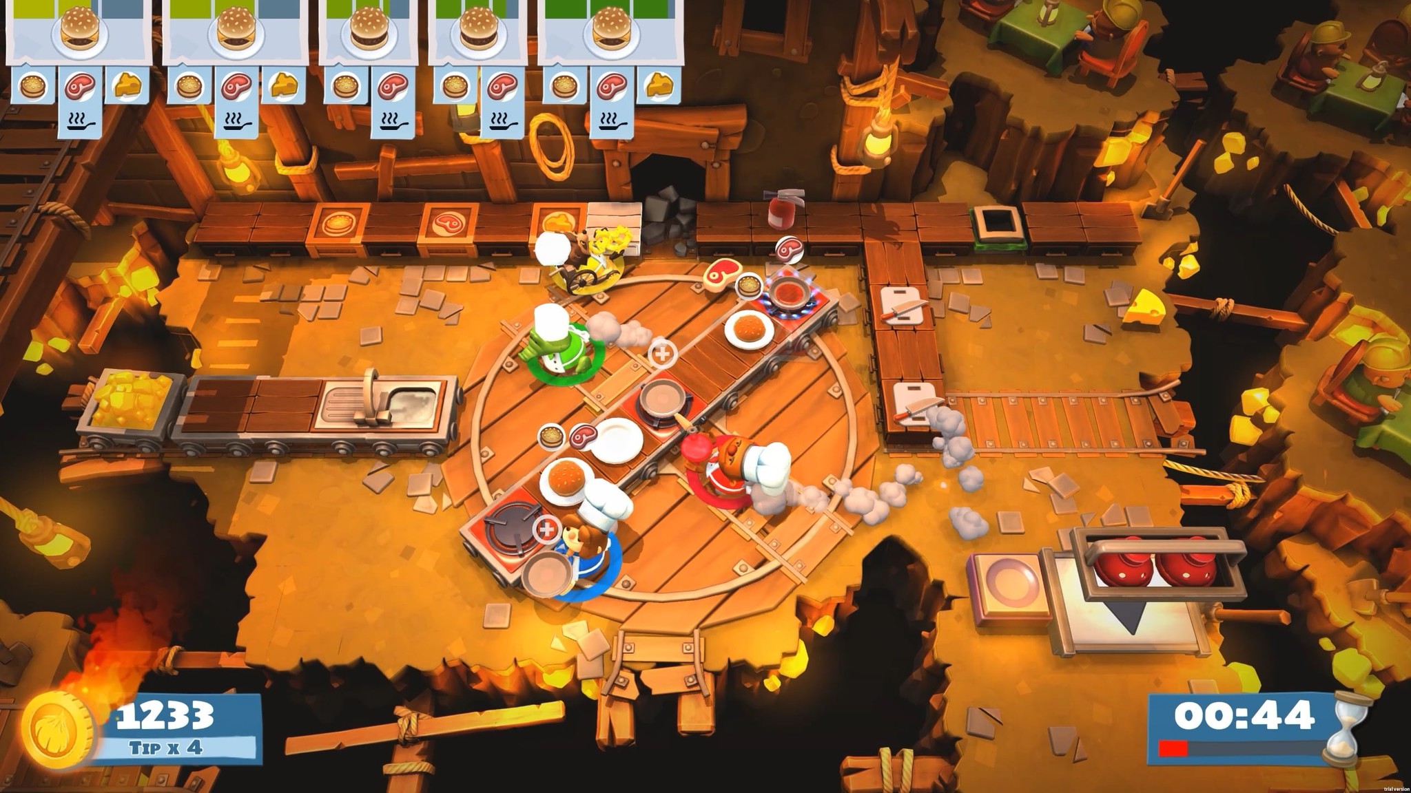 Overcooked 2 (Code in Box) - Nintendo Switch