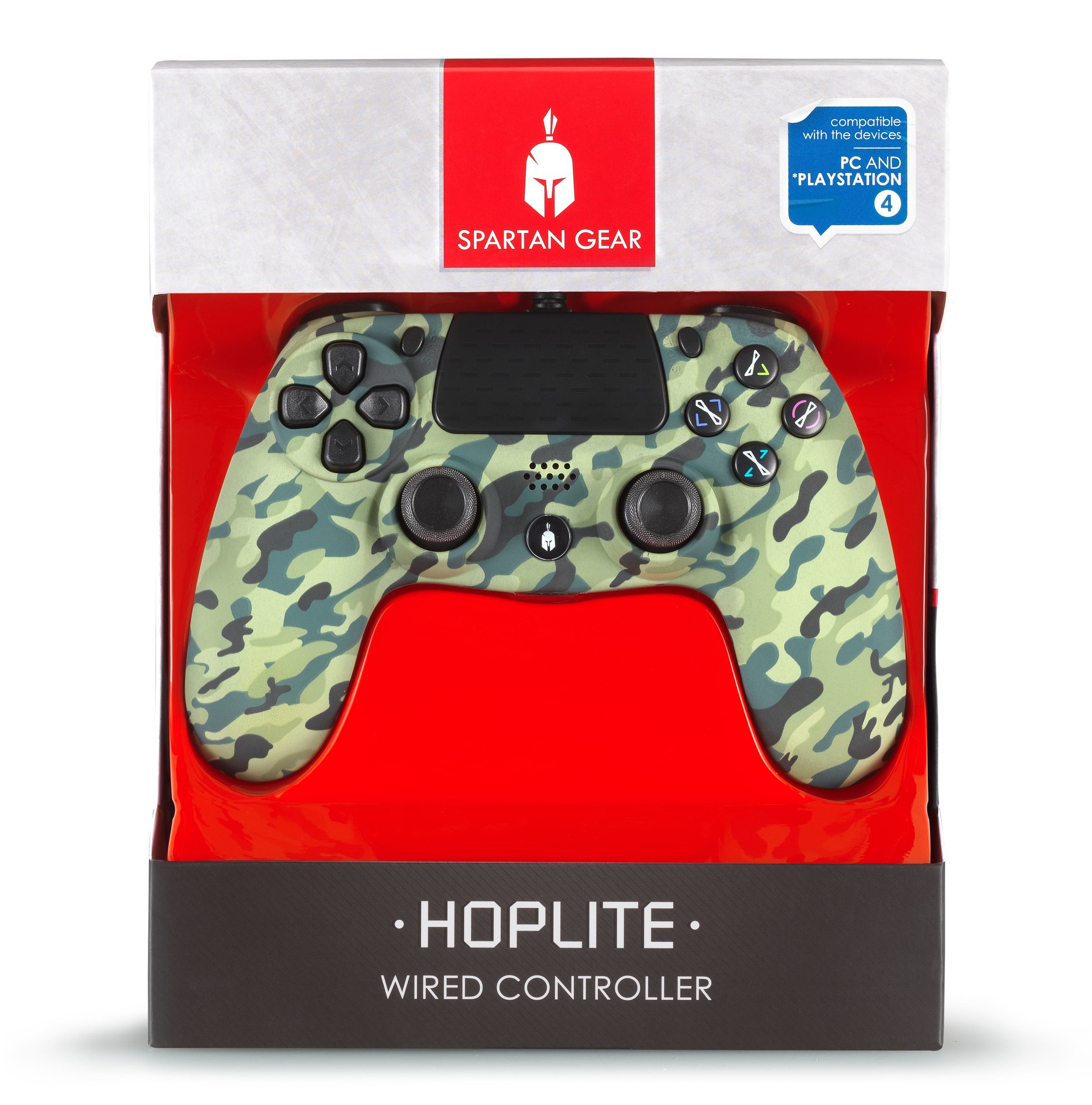 Hoplite Wired Controller Grün Camo - PC & PS4
