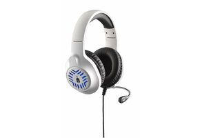 Medusa Kabelgebundene Kopfhörer Weiß/Schwarz – PC, PlayStation & Xbox