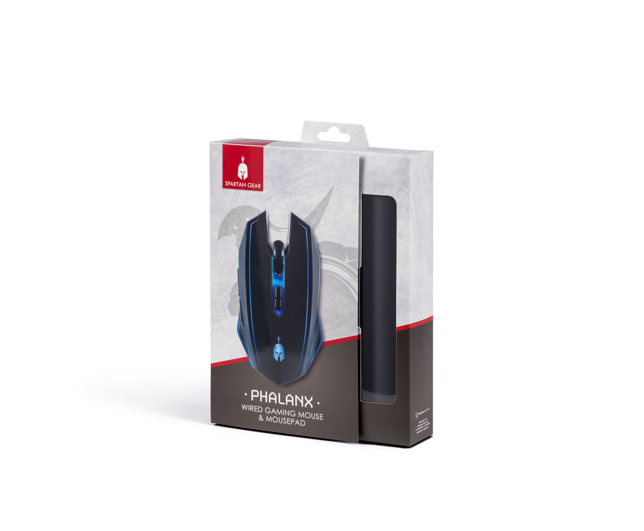 Phalanx Wired Gaming Mouse & Mouse Pad – PC