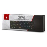 Pegasus Kabel & Kabellos 68 Tasten Mechanische Gaming-Tastatur Schwarz