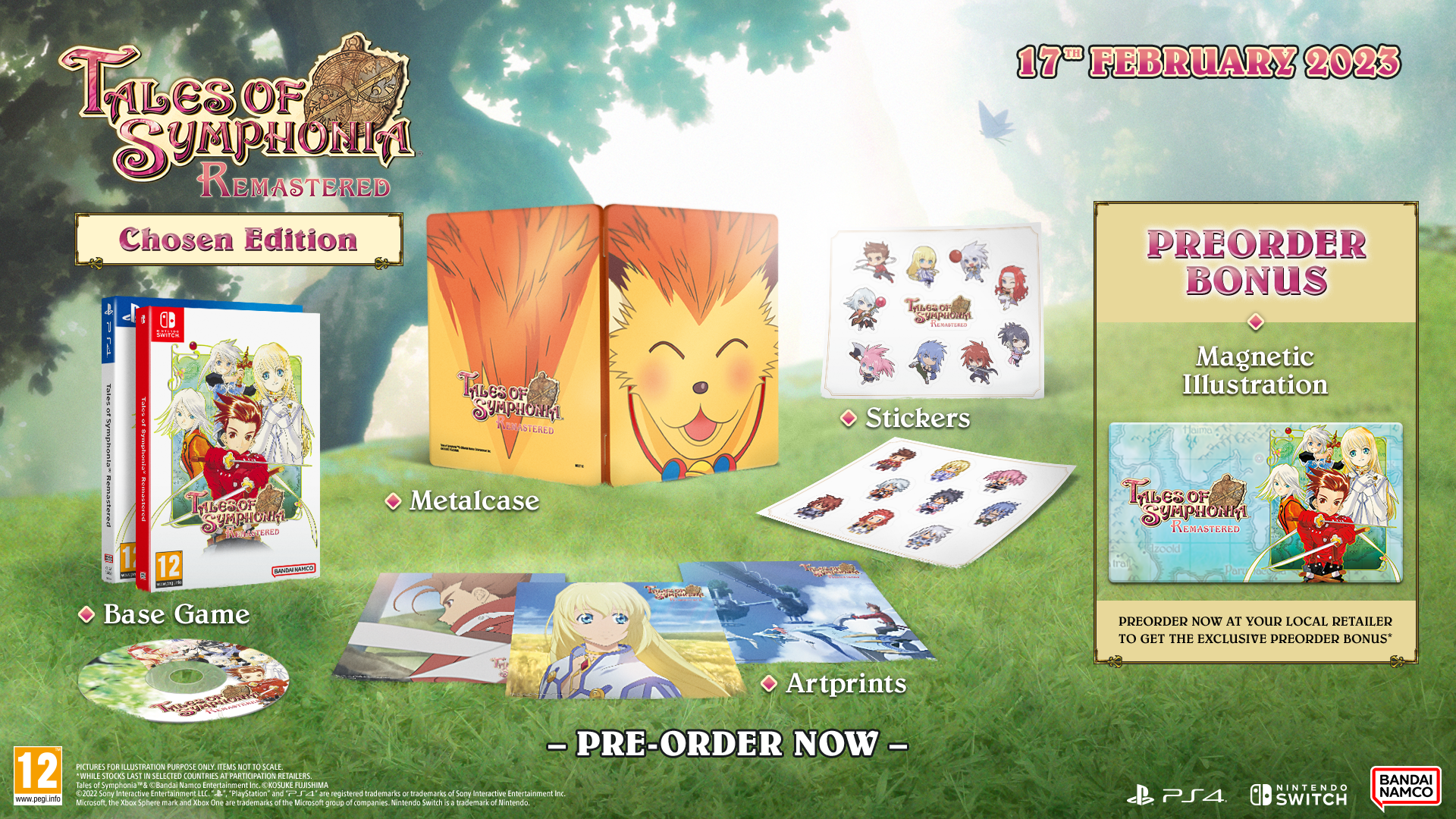 Tales of Symphonia: Remastered - Chosen Edition - Nintendo Switch