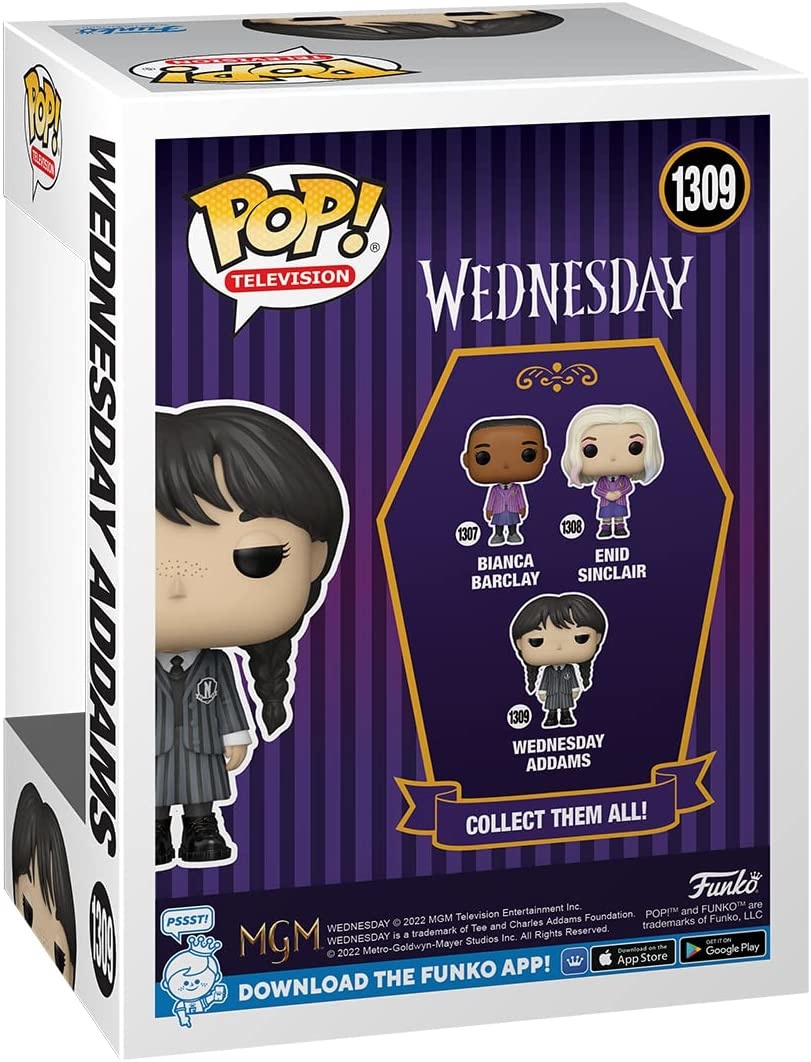 Pop Television: Wednesday Addams - Funko Pop #1309