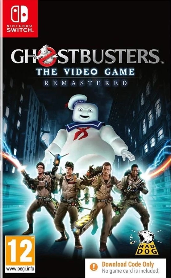 Ghostbusters: The Videogame - Remastered (Code in box)- Nintendo Switch