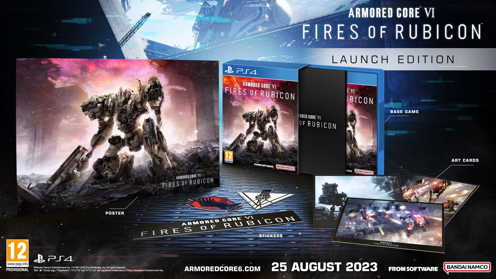 Armored Core VI: Fires of Rubicon - Launch Edition - PS4