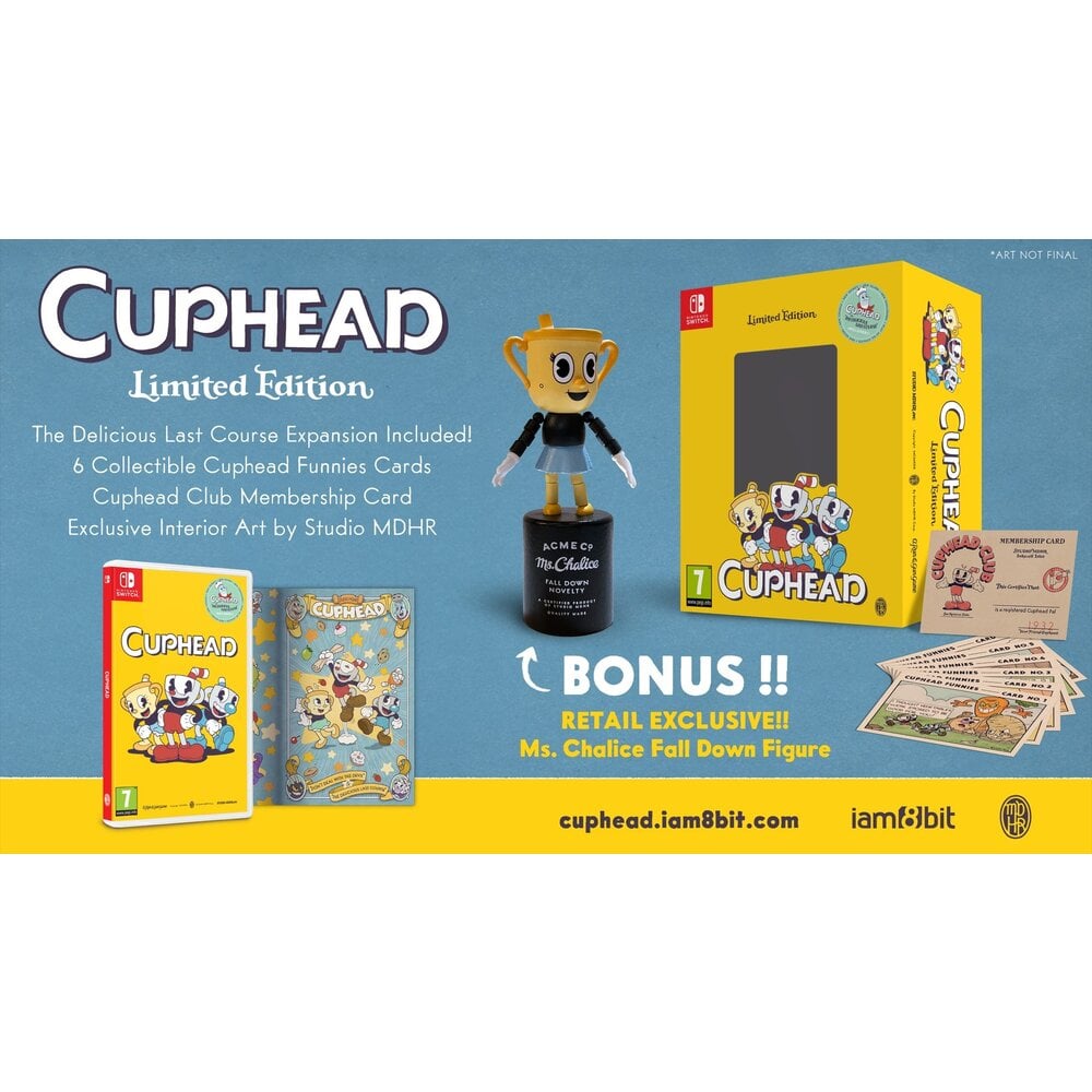 Cuphead Limited Edition Nintendo Switch