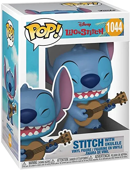 Pop Disney: Lilo and Stitch - Stitch With Ukelele - Funko Pop #1044