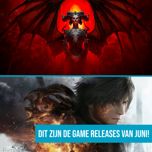 Dit zijn de game releases van juni!  