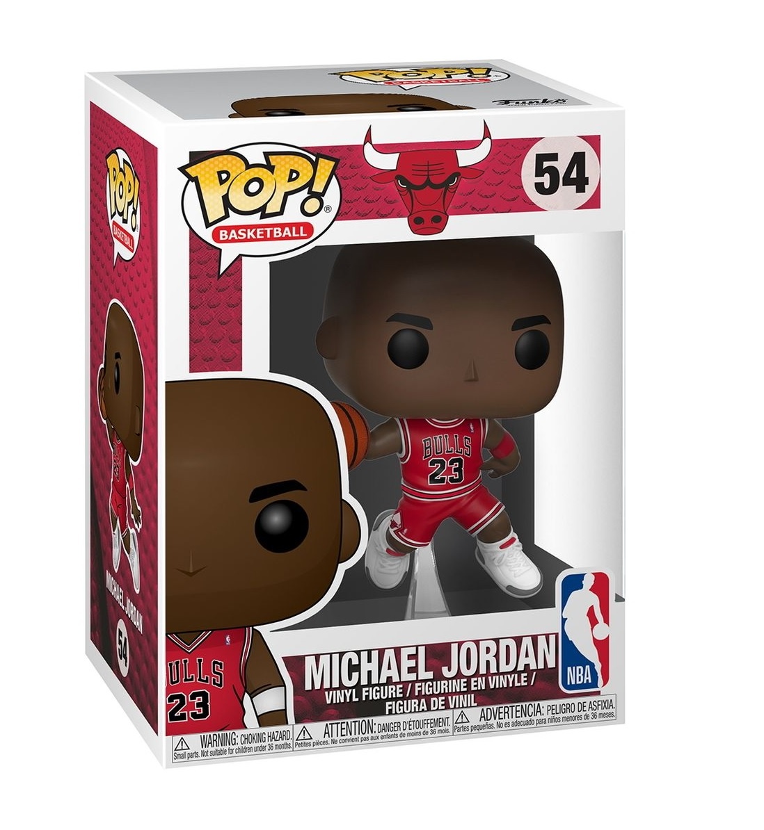 Pop Basketball: NBA Bulls - Michael Jordan - Funko Pop #54
