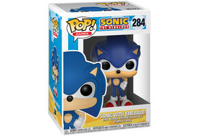 Pop Gaming: Sonic with Emerald - Funko Pop #284