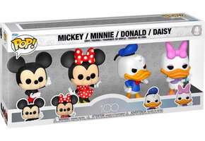 Pop 4-Pack: Mickey/Minnie/Donald/Daisy - Funko Pop
