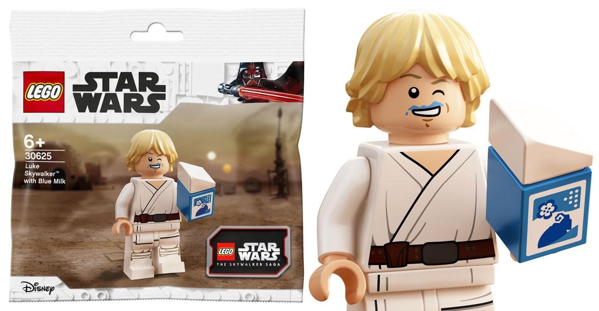 Lego Star Wars – Luke Skywalker mit Blauer Milch Figur (30625)