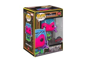 Pop Marvel: WandaVision - Scarlet Witch(Blacklight) - Funko Pop #986