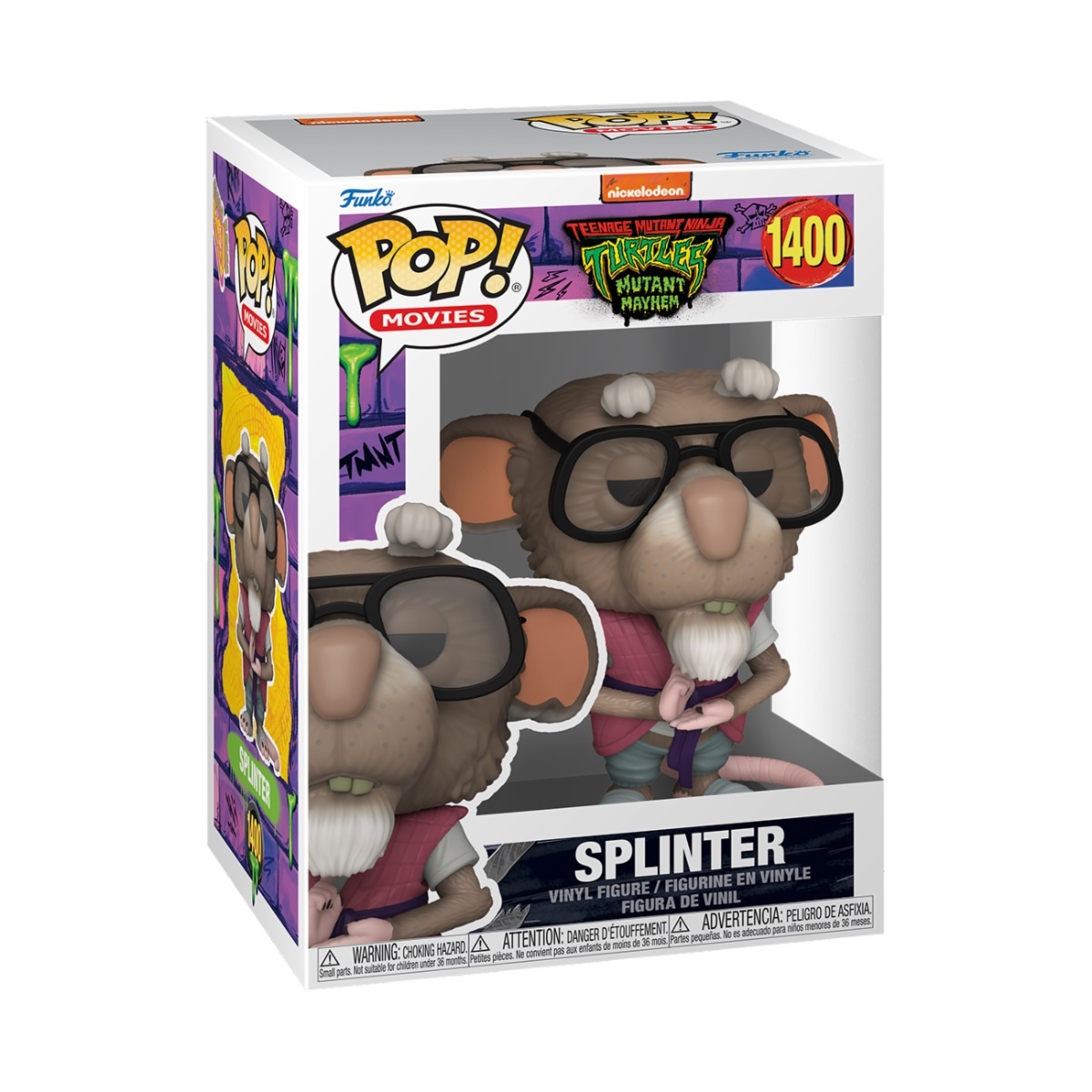 Pop Movies: TMNT Splinter - Funko Pop #1400