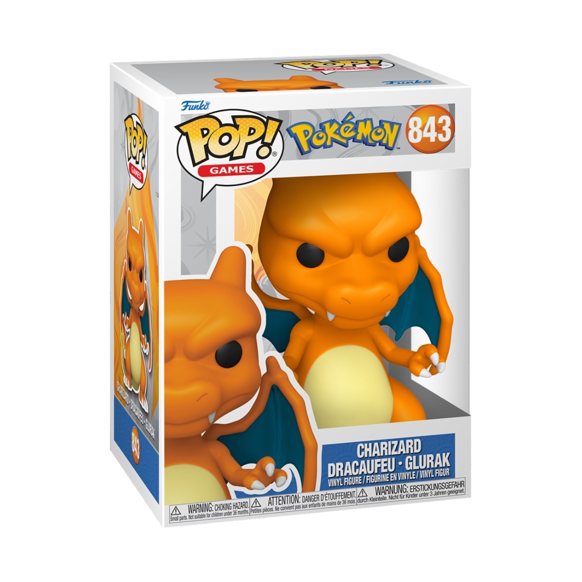 Pop Games: Pokémon Charizard - Funko Pop #843