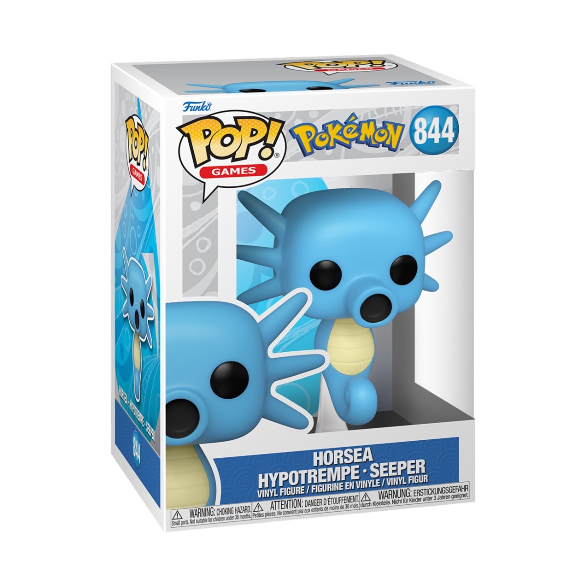 Pop Games: Pokémon Horsea - Funko Pop #844