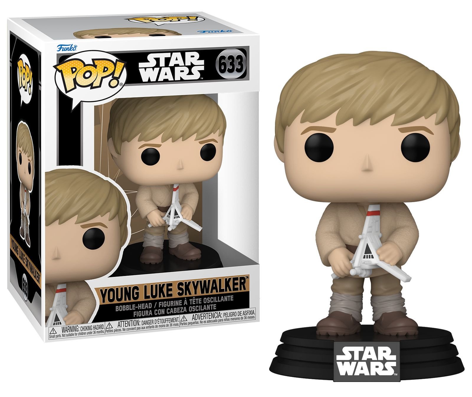 Pop Star Wars: Young Luke Skywalker - Funko Pop #633