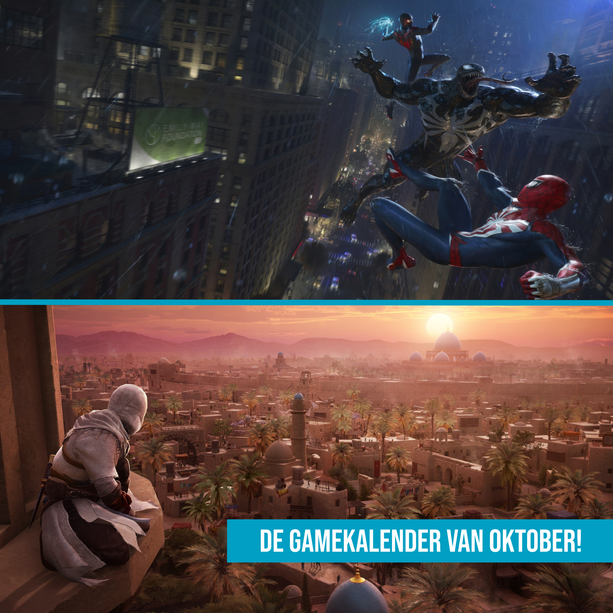 De gamekalender van oktober 2023!