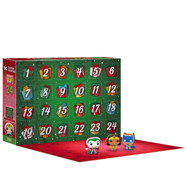 DC Super Heroes Adventskalender - Funko Pocket Pop