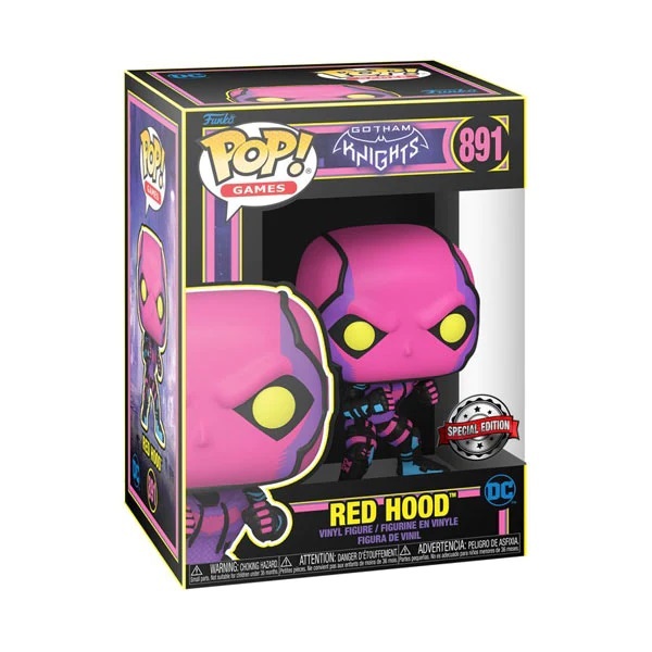 Pop Games: Red Hood (Black Light) - Funko Pop #891