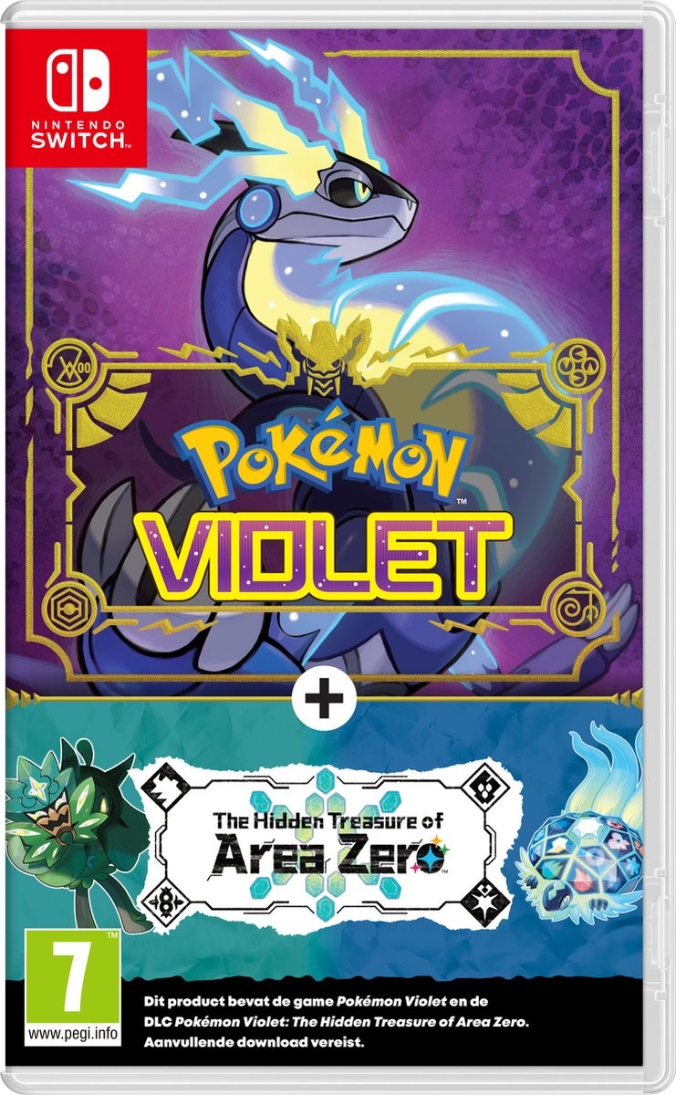 Pokémon Violet Bundel: The Hidden Treasure of Area Zero - Nintendo Switch
