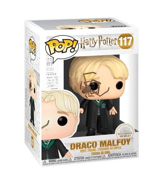 Pop Harry Potter: Draco Malfoy (with Whip Spider) - Funko Pop #117