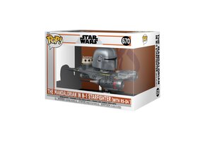 Pop Ride: The Mandalorian in N-1 Starfighter - Funko Pop #670