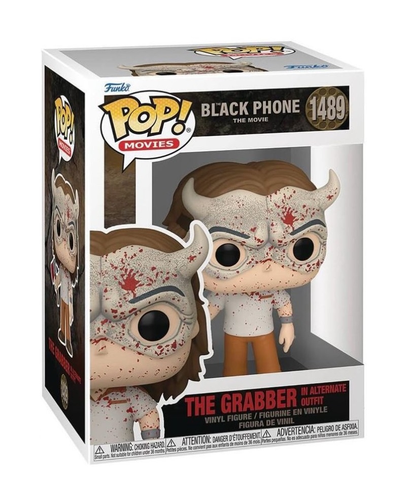 Pop Movies: Black Phone - The Grabber (Alternate Outfit) - Funko Pop #1489