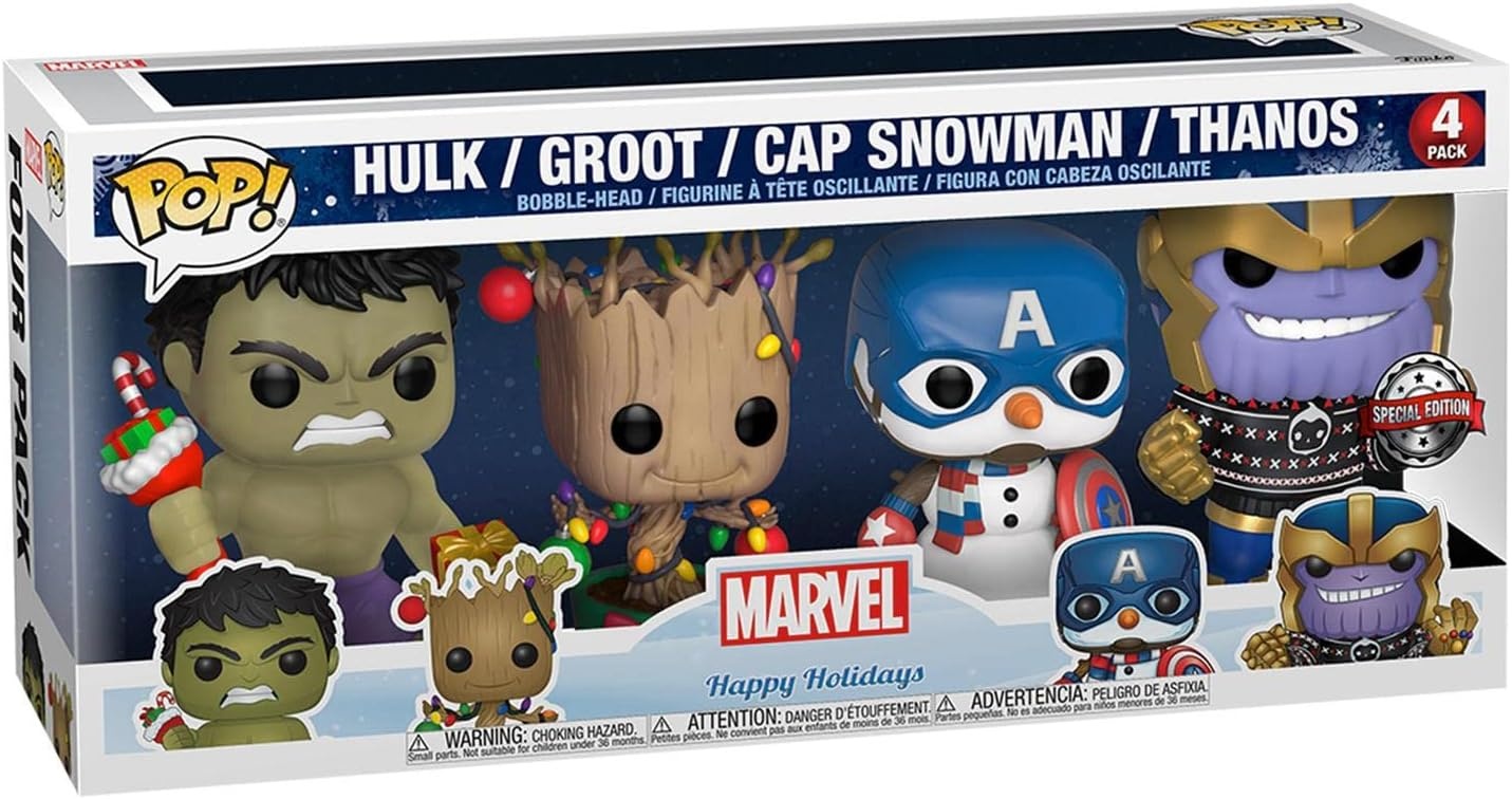 Pop Marvel: Holiday 4-Pack