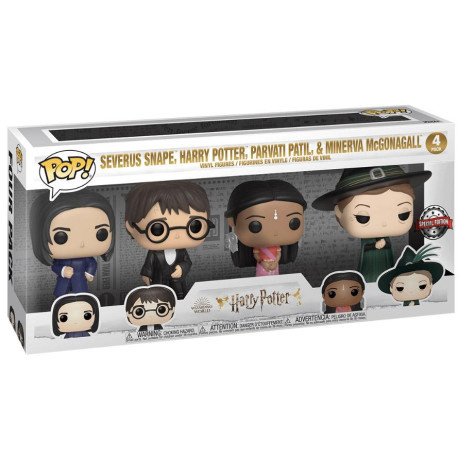Pop Harry Potter: Harry Potter Yule 4-Pack Funko Pop