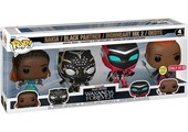 Pop Marvel: Black Panther - Wakanda Forever 4-Pack (Glow in the Dark)