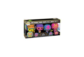 Pop Marvel: Black Panther - Wakanda Forever S2 4-Pack (BlackLight)