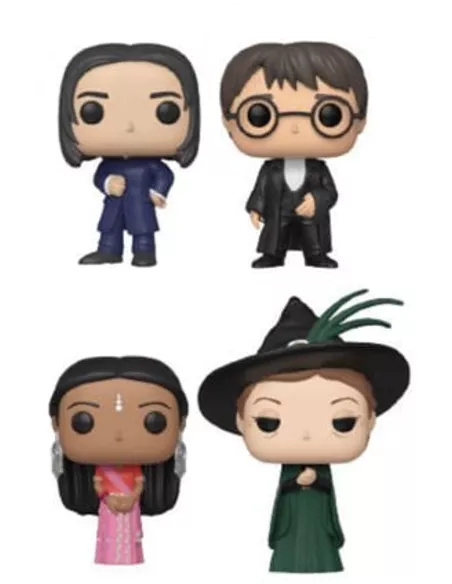 Pop Harry Potter: Harry Potter Yule 4-Pack Funko Pop