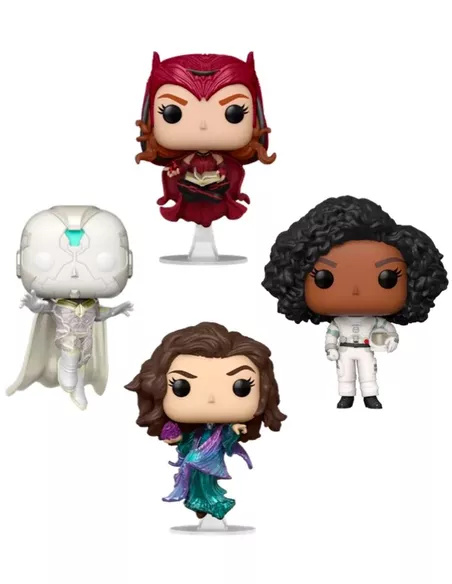 Pop Marvel: WandaVision 4-Pack (Glow in the Dark)