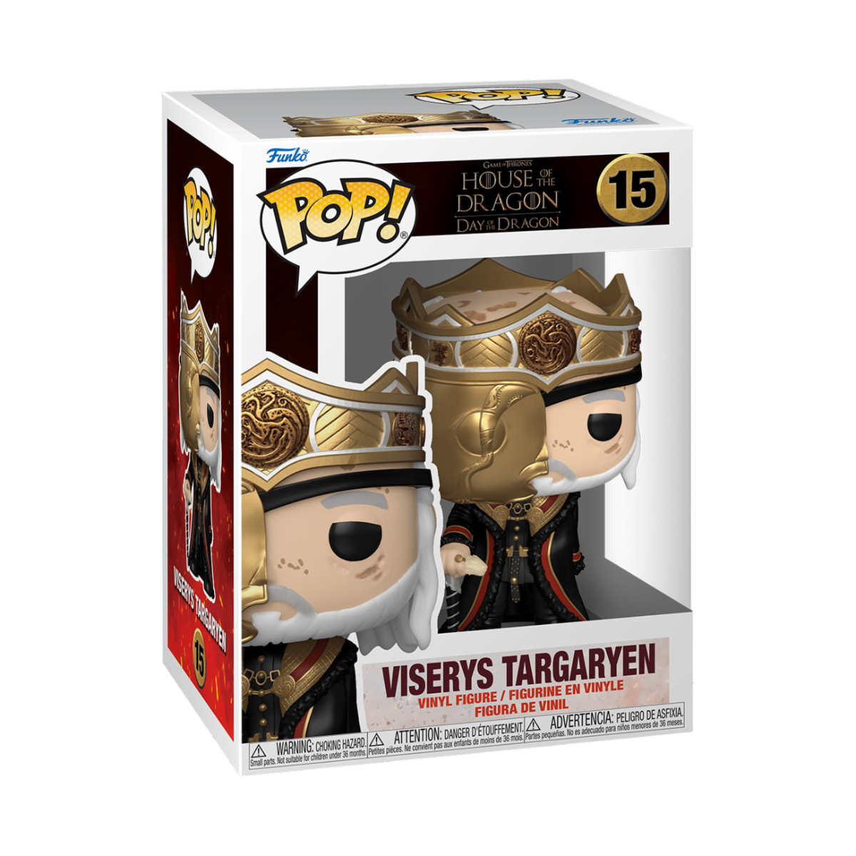 Pop Television: House of the Dragon - Masked Viserys - Funko Pop #15