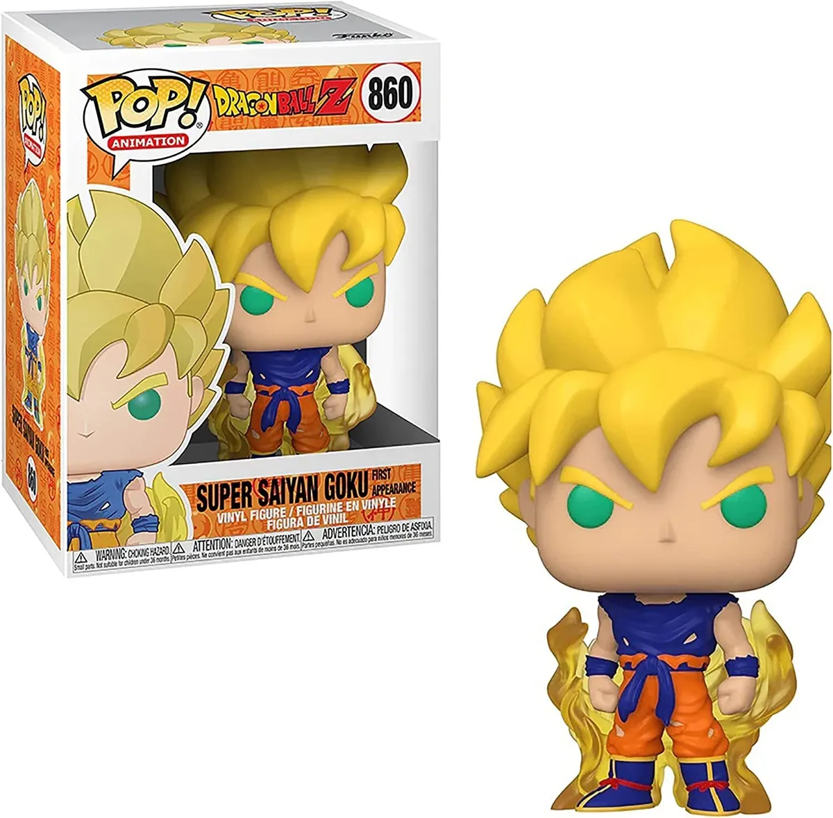 Pop Animation: Dragonball Z - Super Saiyan Goku (First Appearance) - Funko Pop #860