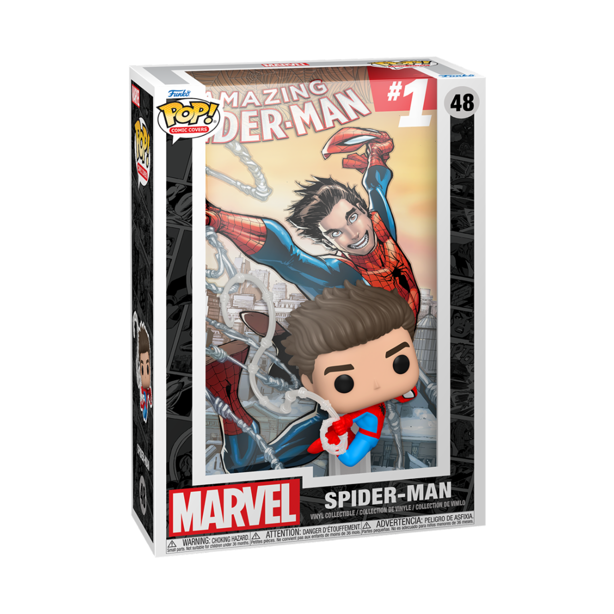 POP Comic Cover: Marvel - The Amazing Spider-Man - Funko Pop #48