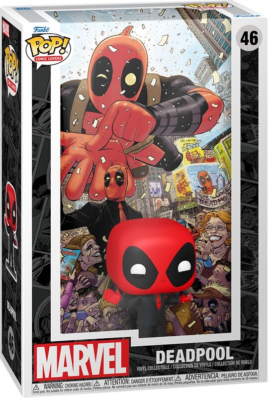POP Comic Cover: Marvel - Deadpool - Funko Pop #46