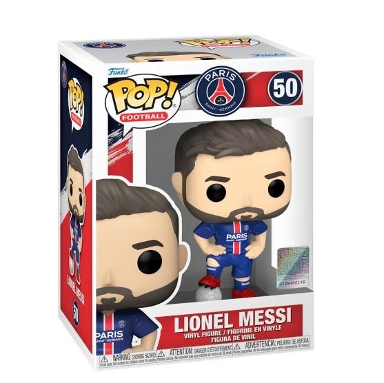 Pop Football: Paris Saint-Germain - Lionel Messi Funko Pop #50