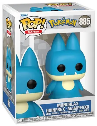 Pop Games: Pokémon Munchlax Goinfrex Mampfaxo - Funko Pop #885