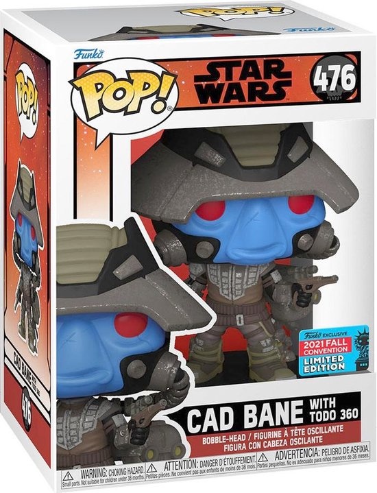 Pop Star Wars: Cad Bane With Todo 360 - Funko Pop #476