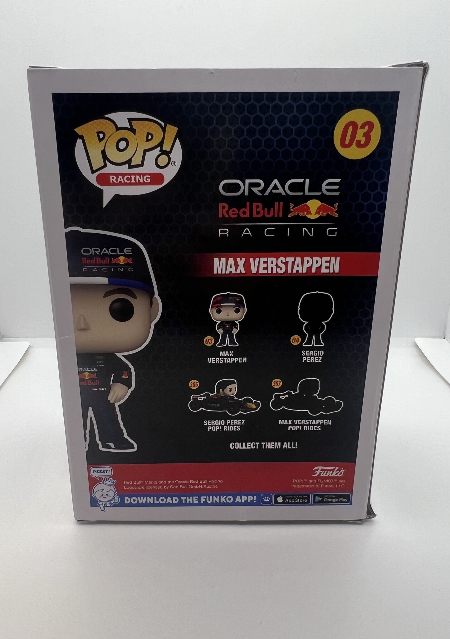 2E KANS | Pop Racing: Formula 1 Max Verstappen - Funko Pop #03