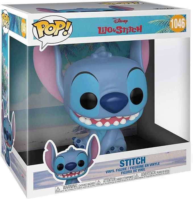 Pop Jumbo Disney: Lilo & Stitch - Stitch - Funko Pop #1046