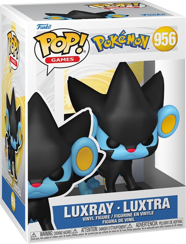 Pop Games: Pokémon - Luxray- Funko Pop #956