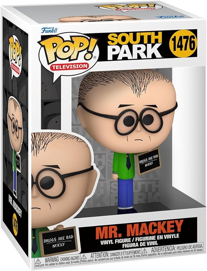 Pop Television: South Park - Mr. Mackey with Sign - Funko Pop #1476